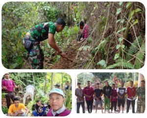 Peduli Desa, Karang Taruna Desa Lelato Gelar Bakti Sosial Gotong Royong Membangun Desa