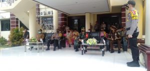 Apel Kesiapan dan Pergeseran Pasukan Pengamanan Pilkada 2020 Kabupaten Pohuwato