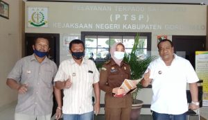 LSM LAKI Laporkan Kades Olimeyala ke Kejaksaan Negeri Kabupaten Gorontalo