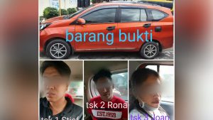 Sindikat Bandit Pencuri Mobil Diringkus Resmob Polres Bitung Di Manado