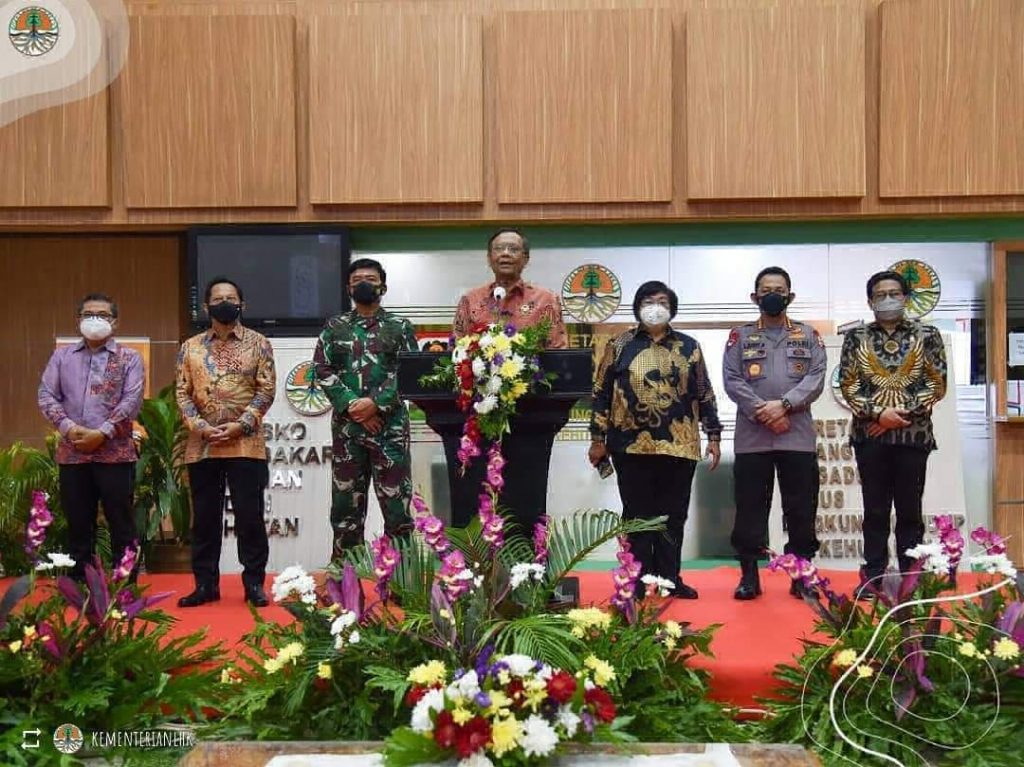Rapat Koordinasi khusus tingkat menteri, Antisipasi kebakaran Hutan Dan Lahan di 2021