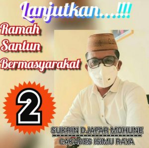 Pilkades Isimu Raya, Sukrin Djafar Mohune Optimis 3 Periode