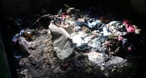 Diduga Korsleting Listrik, Rumah Warga di Desa Buhu Tibawa Terbakar