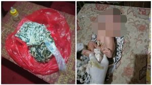 Geger, Warga Temukan Bayi  Dalam Kantong Plastik Di Desa Biontong