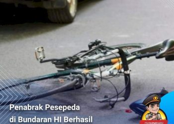 Berkat (E-TLE)Tilang Elektronik , Penabrak Pesepeda di Bundaran HI Berhasil Ditangkap