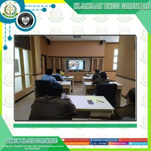 Kejaksaan Tinggi Gorontalo Bersama kantor Staf Kepresiden Rapat Koordinasi Soal Kesiapan Pembangunan Bendungan Bulango Ulu