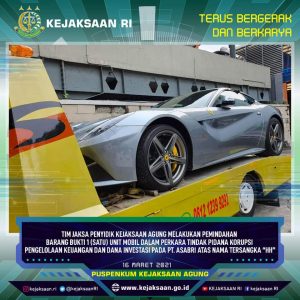 Kejaksaan Agung Melakukan Pemindahan Barang Bukti Terkait Kasus ASABRI