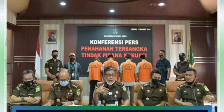 Dugaan Korupsi Kegiatan Peningkatan Jalan,4 orang Ditetapkan Sebagai Tersangka