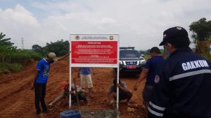 Diduga Tak Memiliki Ijin Kegiatan Penambangan Galian C Ini Dihentikan
