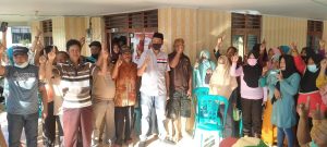 Terbukti Bekerja, Wirawan Abas Siap Lanjutkan Pembangunan di Desa Hutabohu