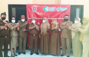 Pemda Gorut Laksanakan Vaksinasi Covid Tahap 3 Bagi Tenaga Pendidik