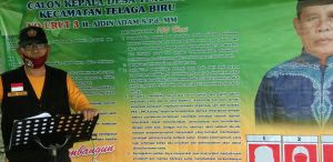 Semangat Membangun Desa, Mantan kasat Satpol Propinsi H.Aidin Adam Ikut mencalonkan Diri di Pilkades Desa Timuato