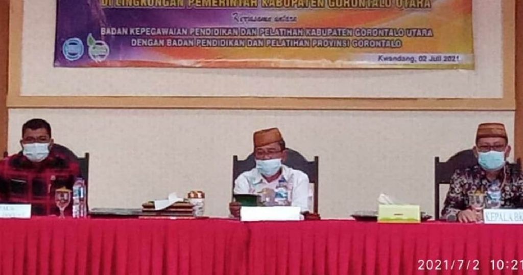 Bupati Indra Yasin Buka Kegiatan Pembekalan Pelatihan Barang dan Jasa