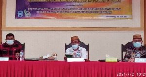 Bupati Indra Yasin Buka Kegiatan Pembekalan Pelatihan Barang dan Jasa