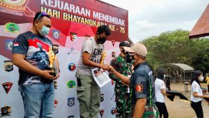 Sabet Juara Umum Menembak, Bripka Muh. S. Gani Layak Dijuluki Sniper-nya Gorontalo