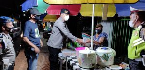 Tak Kenal Lelah, Polres Gorontalo Terus Bergerak Ringankan Beban Masyarakat Ditengah Penerapan PPKM