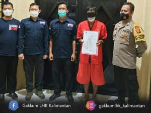 Balai Gakkum KLHK Kalimantan Tetapkan AS Sebagai Tersangka Pembalakan Ilegal