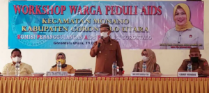Hadiri Workshop Warga Peduli Aids, Ini Harapan Wabub Gorut