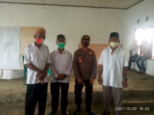 Dalam Pengawasan Kepolisian, Pemilihan Kepala Desa Sangkub 2 Berlangsung Sukses