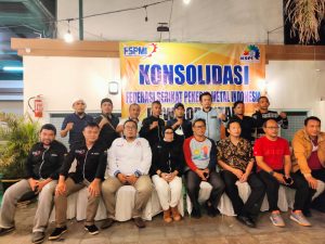 Terus Bergerak, DPW FSPMI Gorontalo Lakukan Konsolidasi