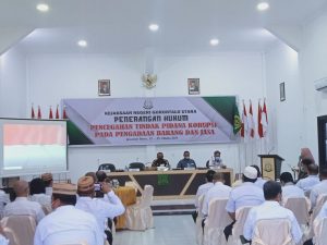 Kejaksaan Negeri Gorut Hadirkan Praktisi Ahli Dalam Sosialisasi Penerangan Hukum