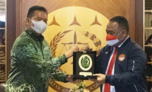 Jaksa Agung Ri Menerima Kunjungan Kerja Kepala Badan Perlindugan Pekerja Imigran Indonesia(BP2MI)