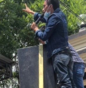 Sambangi Polda Gorontalo Aktivis Gerakan Rakyat Dan Mahasiswa Peduli Lingkungan (GRMPL) Minta Kapolda Gorontalo Tegas Terhadap Para Pelaku Kejahatan Pengrusakan Lingkungan Dan Tambang Ilegal