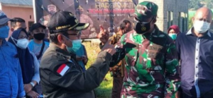 Putus Mata Rantai Penyebaran Covid-19, Bupati Gorut Pantau Langsung Pasar Ombulodata