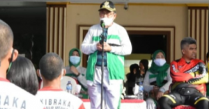 Sambut HUT ke-76 RI, Pemda Gorut Laksanakan Jalan Sehat