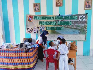 Melalui Dr. Yusnita Tanaiyo, Dinas Kesehatan Gorut Lakukan Pemeriksaan Terhadap Anak Didik Baru