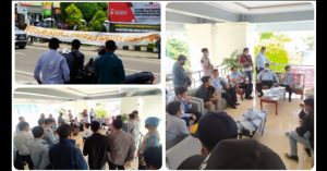 Tolak Kepala Imigrasi Kemenkumham Gorontalo, Aliansi Pemuda dan Mahasiswa Demo Kanwil Kemenkumham