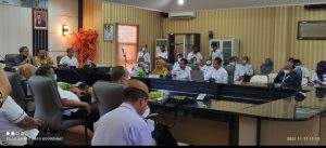 Pj Sekda Gorut Membuka Kegiatan Rapat Koordinasi Rute Angkutan Wisata Laut dan Penyeberangan ke Pulau-Pulau Destinasi Wisata