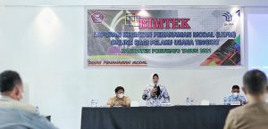DPM Pohuwato Gelar Bimtek bagi Pelaku Usaha, Ini Harapan Wabup Suharsi Igirisa