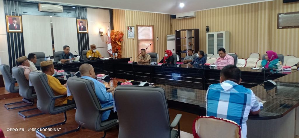 Pj Sekda Gorut Hadiri Rapat Koordinasi Pembayaran Ganti Rugi Lahan Pembangunan Rumah Makan Terapung