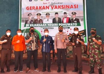 Gelar Gerakan Vaksinasi Covid-19, Kajari Pohuwato: Lampaui Target