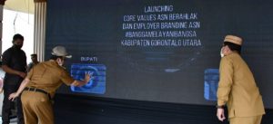Bupati Indra Yasin Luncurkan Core Values ASN BerAKHLAK
