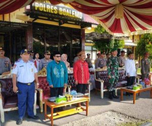 Hadiri Apel Pengamanan Nataru, Sherman Harap Kondusifitas Boalemo Terjaga Dengan Baik