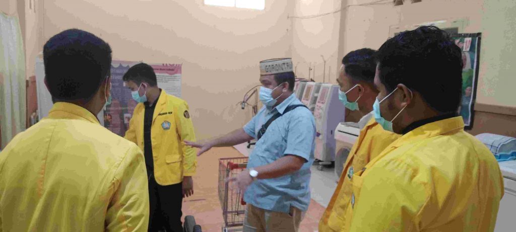 Mau Dikritik Demi Perbaikan, Direktur RSUD MM Dunda Sambut Baik Audiens BEM UG