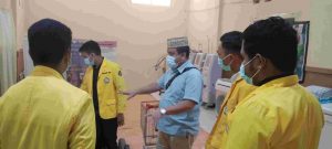 Mau Dikritik Demi Perbaikan, Direktur RSUD MM Dunda Sambut Baik Audiens BEM UG