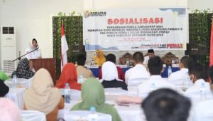 Buka Sosialisasi Pengawasan Pemilu, Suharsi Sebut Partisipasi Pengawasan Pemilu Merupakan Tugas Bersama