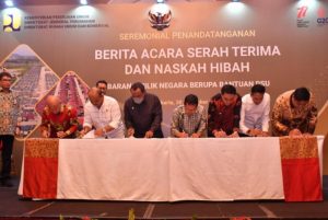 Bupati Saipul A. Mbuinga Kembali Mendapatkan Barang Milik Negara Berupa Jalan Dari Kementrian PUPR