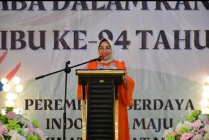 Ketua TP PKK Selvi Monoarfa Dan Tim Penggerak PKK Meriyahkan Hari Ibu ke 94 Tahun