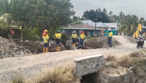 Respon Cepat Dan Tanggap PT. PETS Perbaikan Plat Deker, Masyarakat karya Indah berterima Terima Kasih