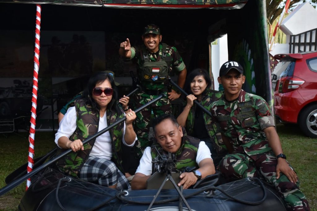 Hari Patriotik Tahun 2023, Korem 133/ Nani Wartabone Gelar Pameran Alutsista Senjata TNI