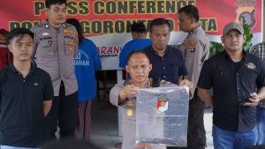 Tidur Berduaan Usai Mencuri, Sepasang Kekasih di Kota Gorontalo Ditangkap Polisi