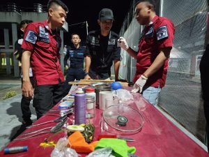Tim Satopspatnal Lapas Pohuwato Bersama APH Geledah Bang Napi Dan Gelar Test Urine, Ini Hasilnya