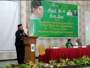 Peringati Haul Gusdur Ke-13, ISNU Boalemo Siap Lakukan Penguatan Kelembagaan Hingga ke Tingkat Dusun