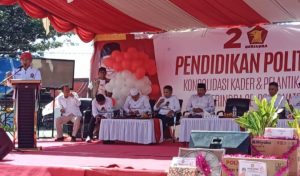 Sebanyak 13 Pimpinan Anak Cabang (PAC) Di lantik oleh Ketua DPC Saipul A. Mbuinga