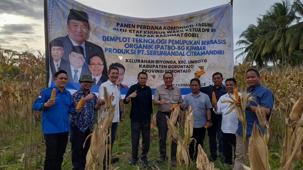 Getol Bangun Daerah Lewat Jalur Pertanian, Rachmat Gobel Disayang Rakyat Gorontalo