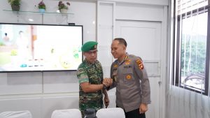 Polresta Gorontalo Kota, dan Kodim 1304 Gorontalo Perkuat Sinergitas